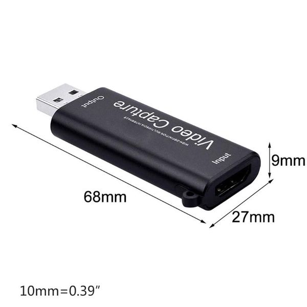 webcams high definition 1080p capture card aluminium alloy usb2.0 mini video record for ps4 dvd camcorder camera h052
webcams high definition 1080p capture card aluminium alloy usb2.0 mini video record for ps4 dvd camcorder camera h052