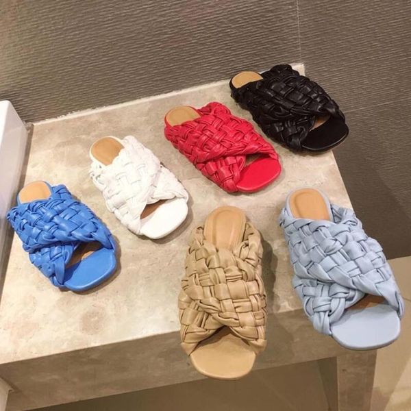 brand weave slippers women 2021 summer sandals open toe flat slides casual flip flops beach shoes size 35-42 sx4452, Black
brand weave slippers women 2021 summer sandals open toe flat slides casual flip flops beach shoes size 35-42 sx4452, Black