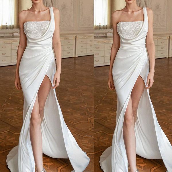 casual dresses party sext dress women one shoulder breast wrap slim female split fork white big swing dinner long, Black;gray
casual dresses party sext dress women one shoulder breast wrap slim female split fork white big swing dinner long, Black;gray