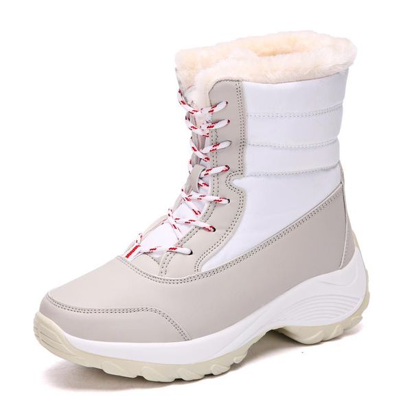 boots women snow winter warm ankle waterproof platform round toe plush zapatos mujer lace-up wedges plus size 41 parent-child, Black
boots women snow winter warm ankle waterproof platform round toe plush zapatos mujer lace-up wedges plus size 41 parent-child, Black