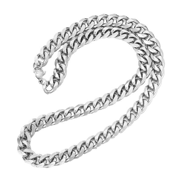 chains 2021 simple personality wild punk titanium steel retro thick chain necklace cuban hip hop trend street couple gift jewelry, Silver
chains 2021 simple personality wild punk titanium steel retro thick chain necklace cuban hip hop trend street couple gift jewelry, Silver