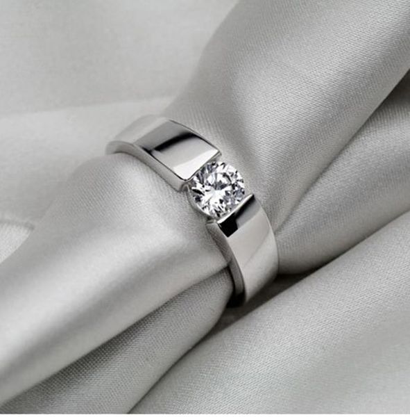cluster rings 0.5ct 585 white gold man classic fascinating g-h color moissanite men' anniversary ring excellent design pure, Golden;silver
cluster rings 0.5ct 585 white gold man classic fascinating g-h color moissanite men' anniversary ring excellent design pure, Golden;silver