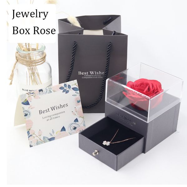 unfade flower rose jewelry box with surprise 100 languages i love you necklace strange gift for mother girlfriend gift fake rose
unfade flower rose jewelry box with surprise 100 languages i love you necklace strange gift for mother girlfriend gift fake rose