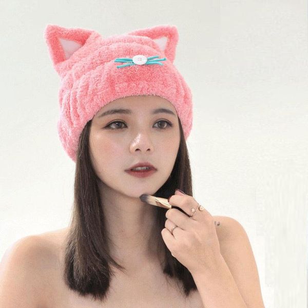 shower caps hair turban cartoon cap quickly dry hat wrapped towel bathing for women bathroom accessories
shower caps hair turban cartoon cap quickly dry hat wrapped towel bathing for women bathroom accessories