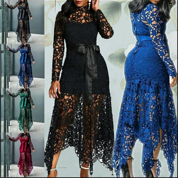 slim spaghetti straps women dresses lace mesh perspective party fishtail patchwork midi bodycon plus size vestidos, Black;gray
slim spaghetti straps women dresses lace mesh perspective party fishtail patchwork midi bodycon plus size vestidos, Black;gray