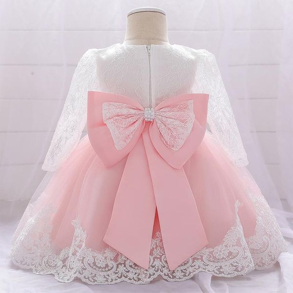girl's dresses born long sleeve baby girl party wedding lace big bow infant 9m 1st birthday princess baptism dress, Red;yellow
girl's dresses born long sleeve baby girl party wedding lace big bow infant 9m 1st birthday princess baptism dress, Red;yellow