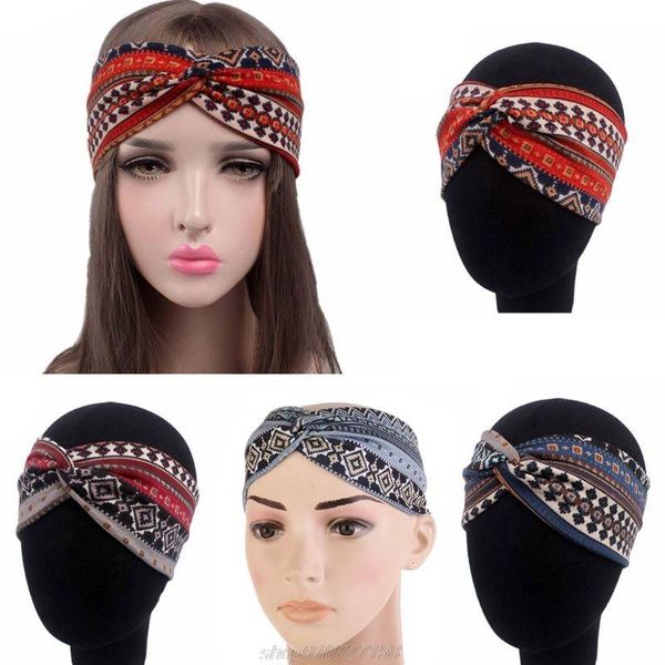 women ethnic printed cross wide headband twisted turban elastic hairband beauty f19 21 drop hair clips & barrettes, Golden;silver
women ethnic printed cross wide headband twisted turban elastic hairband beauty f19 21 drop hair clips & barrettes, Golden;silver