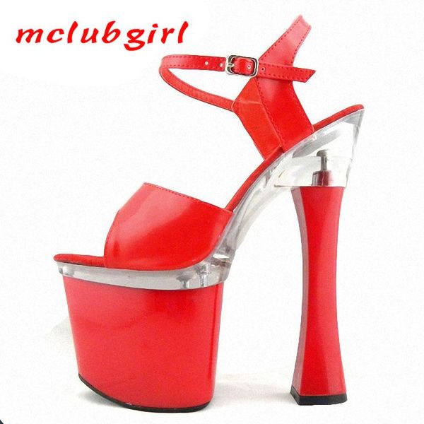 mclubgirl 18cm super high heels platfrom sandsls thick women's shoes temperament sandals lyp, Black
mclubgirl 18cm super high heels platfrom sandsls thick women's shoes temperament sandals lyp, Black