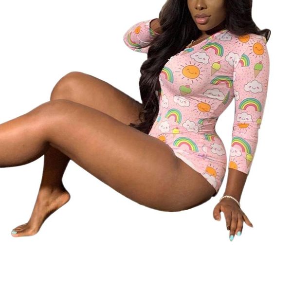 women's jumpsuits & rompers bodysuit women summer long sleeve playsuit slim print laides clothes womens clothing, Black;white
women's jumpsuits & rompers bodysuit women summer long sleeve playsuit slim print laides clothes womens clothing, Black;white