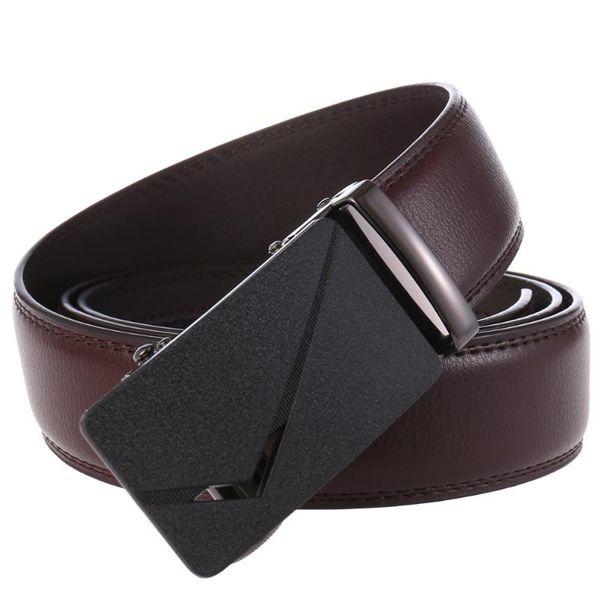 belts fange men belt leather automatic buckle male fashion jeans chain stretch solid luxury bland black fg380-3, Black;brown
belts fange men belt leather automatic buckle male fashion jeans chain stretch solid luxury bland black fg380-3, Black;brown