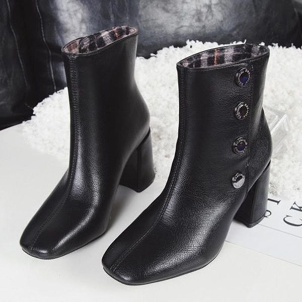 boots sagace 2021 fashion women't warm fretwork heels winter retro buckles short plush inside shoes bota feminina jul29, Black
boots sagace 2021 fashion women't warm fretwork heels winter retro buckles short plush inside shoes bota feminina jul29, Black