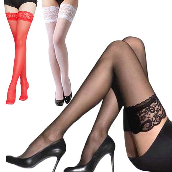 socks & hosiery women sheer stockings lace thigh high over the knee nightclubs pantyhose calcetine, Black;white
socks & hosiery women sheer stockings lace thigh high over the knee nightclubs pantyhose calcetine, Black;white