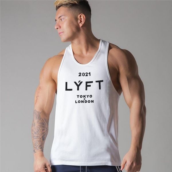 workout gym tank men sleeveless sportswear shirt casual vest clothing bodybuilding cotton fitness, White;black
workout gym tank men sleeveless sportswear shirt casual vest clothing bodybuilding cotton fitness, White;black