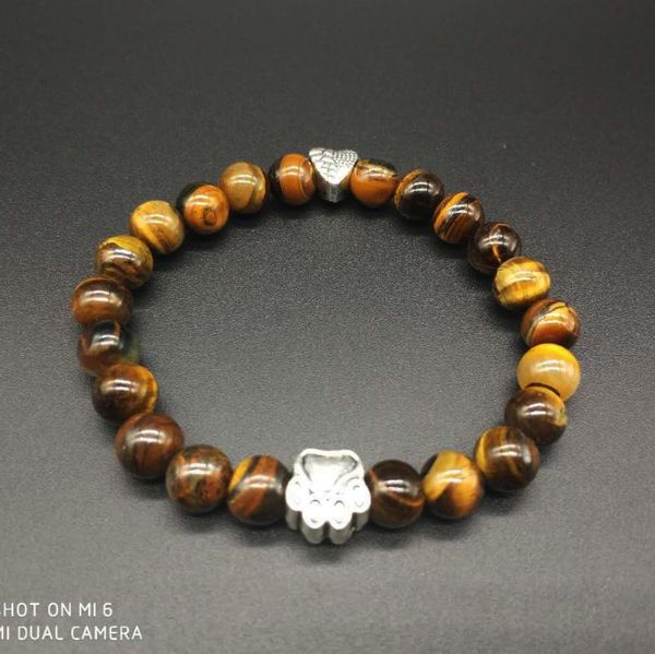 charm bracelets selling natural stone mala bead yoga bracelet pitbull dog hand 8mm elastic rope fashion men women jewelry, Golden;silver
charm bracelets selling natural stone mala bead yoga bracelet pitbull dog hand 8mm elastic rope fashion men women jewelry, Golden;silver