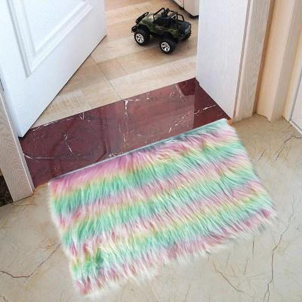 carpets christmas ultra soft modern area rugs nursery rug home room plush carpet decor