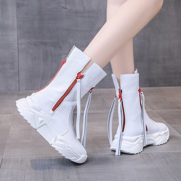 boots winter snow woman shoes women round toe platform high-white flats mid-calf multi zipper botas mujer, Black
boots winter snow woman shoes women round toe platform high-white flats mid-calf multi zipper botas mujer, Black