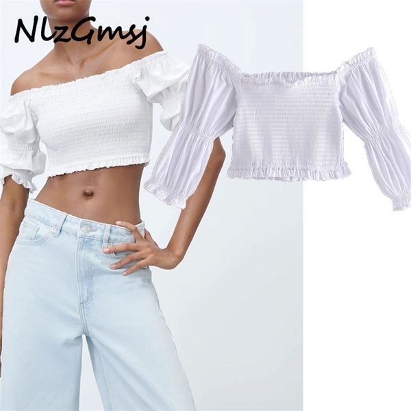 blouse women white off shoulder female fashion elastic slim ruffle puff sleeve chic woman 04 210628
blouse women white off shoulder female fashion elastic slim ruffle puff sleeve chic woman 04 210628