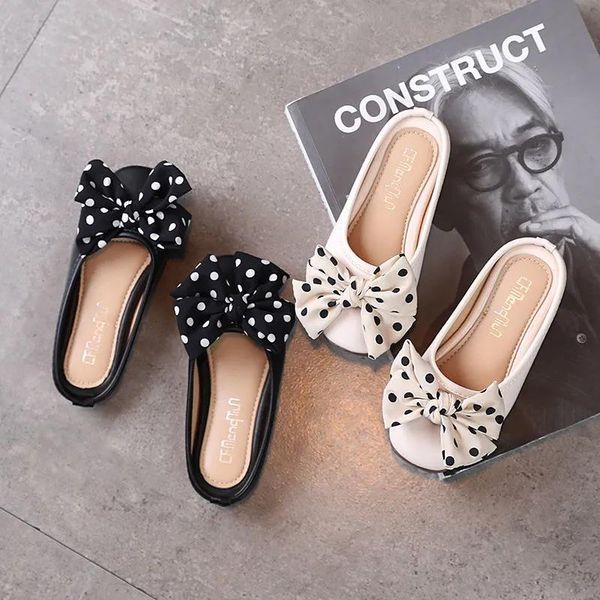summer children girls beach slippers non-slip baotou bowknot dot slides 26-36 p06 slipper, Black;grey
summer children girls beach slippers non-slip baotou bowknot dot slides 26-36 p06 slipper, Black;grey
