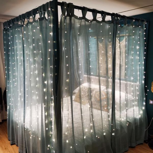 strings micro led usb curtain light 3mx3m copper cable icicle home christmas tree wedding party holiday year garland
strings micro led usb curtain light 3mx3m copper cable icicle home christmas tree wedding party holiday year garland