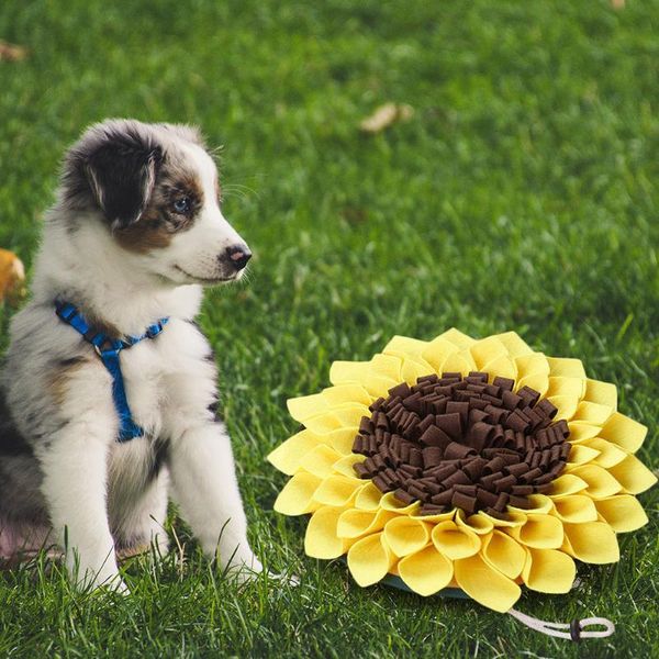kennels & pens sunflower shape dog snuffle mat puppy eating dispenser training sniffing feeding blanket relieve stress pad supply
kennels & pens sunflower shape dog snuffle mat puppy eating dispenser training sniffing feeding blanket relieve stress pad supply