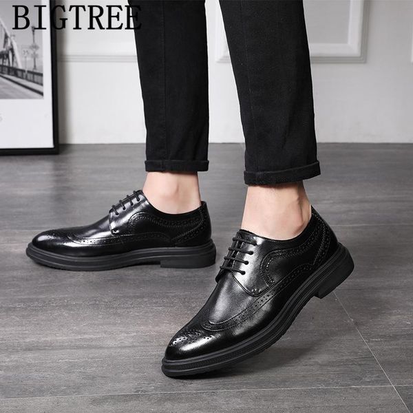 dress shoes brogue men formal classic coiffeur business oxford leather chaussure homme ayakkabi, Black
dress shoes brogue men formal classic coiffeur business oxford leather chaussure homme ayakkabi, Black