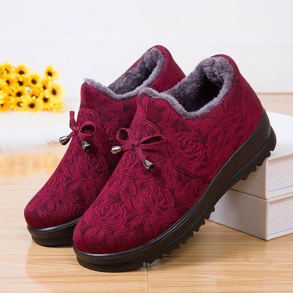 boots winter beijing cloth shoes cotton women fashion thickened warm short velvet non-slip size 35-41, Black
boots winter beijing cloth shoes cotton women fashion thickened warm short velvet non-slip size 35-41, Black
