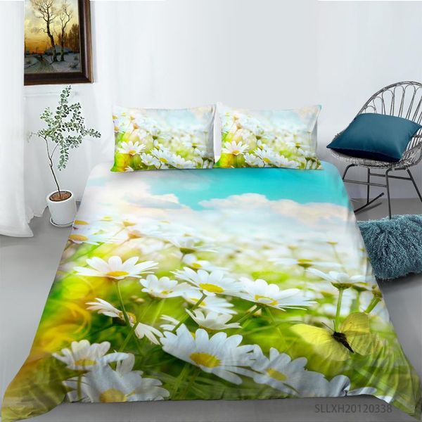 bedding sets 3d daisy printing set spring color duvet cover home decor bed with pillowcase 2/3pcs
bedding sets 3d daisy printing set spring color duvet cover home decor bed with pillowcase 2/3pcs
