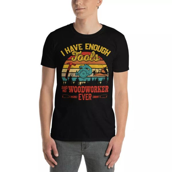 vintage retro i have enough tools woodworker cool woodworker woodworking t-shirt, White;black
vintage retro i have enough tools woodworker cool woodworker woodworking t-shirt, White;black