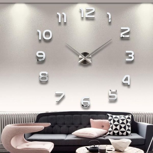 wall clocks large clock sticker acrylic silent digital big 3d diy modern design for living room home decor
wall clocks large clock sticker acrylic silent digital big 3d diy modern design for living room home decor