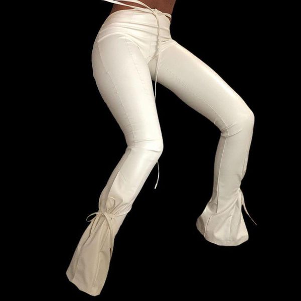 women's pants & capris bandage hollow out pu leather solid women black white streetwear trousers y2k ladies pencil female
women's pants & capris bandage hollow out pu leather solid women black white streetwear trousers y2k ladies pencil female