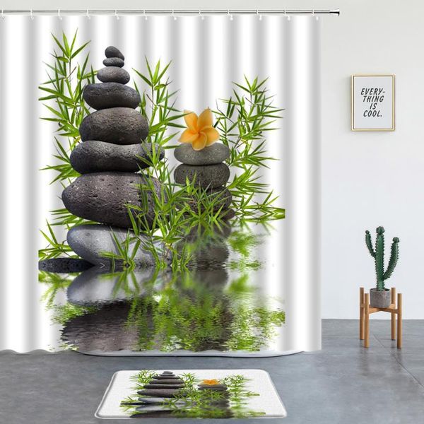 shower curtains zen black stone green bamboo leaves set non-slip rugs room decoration bath mat bathroom screen entrance door
shower curtains zen black stone green bamboo leaves set non-slip rugs room decoration bath mat bathroom screen entrance door