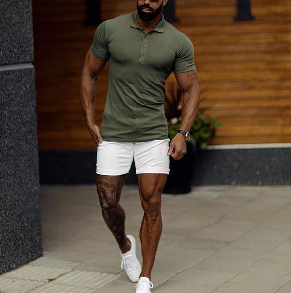 slim-fit solid color men s street polo shirt high-quality comfortable classic fashion daily travel work party, White;black
slim-fit solid color men s street polo shirt high-quality comfortable classic fashion daily travel work party, White;black