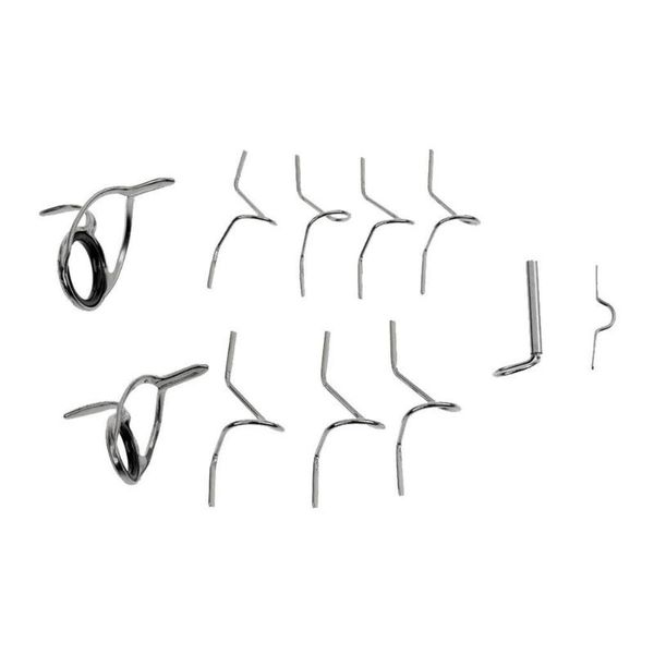 11pcs/set rod guide set 9ft 4-6wt fishing building tip repair kit boat rods 
11pcs/set rod guide set 9ft 4-6wt fishing building tip repair kit boat rods