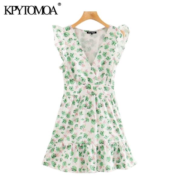 women sweet fashion floral print ruffled mini dress v neck sleeveless side zipper female dresses vestidos 210420, Black;gray
women sweet fashion floral print ruffled mini dress v neck sleeveless side zipper female dresses vestidos 210420, Black;gray