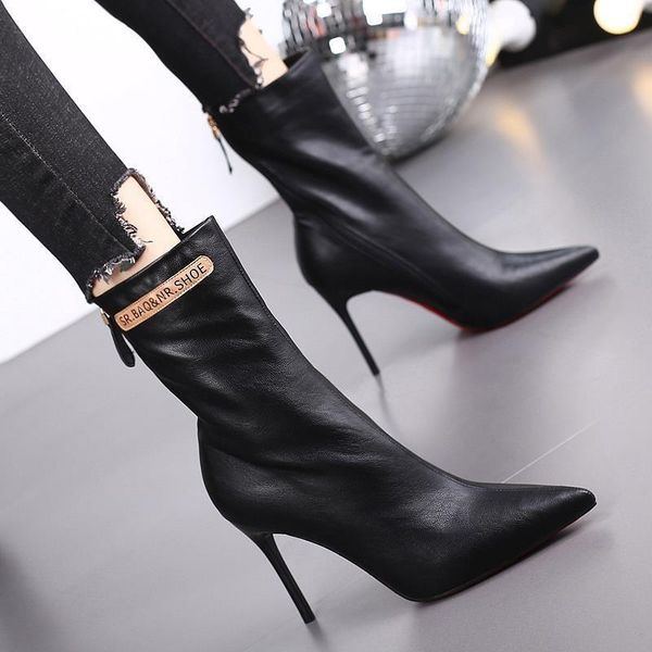 boots pointed women's thin heel 2021 fashion children's versatile high heels autumn and winter net red, Black
boots pointed women's thin heel 2021 fashion children's versatile high heels autumn and winter net red, Black