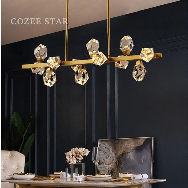 chandeliers luxury led modern gold metal crystal linear diamond lamps lustre bedroom living room dining indoor lighting
chandeliers luxury led modern gold metal crystal linear diamond lamps lustre bedroom living room dining indoor lighting