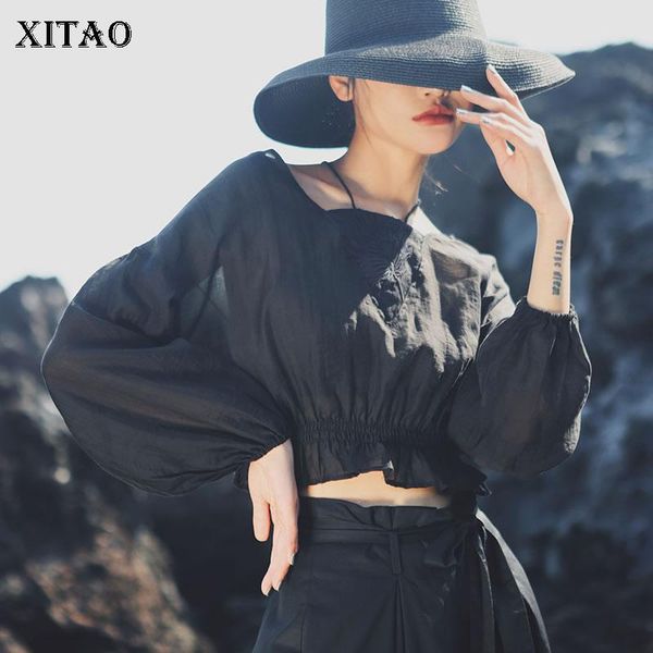 women's blouses & shirts xitao chiffon pleated embroidery blouse fashion waist off shoulder 2021 spring summer minority casual style sh, White
women's blouses & shirts xitao chiffon pleated embroidery blouse fashion waist off shoulder 2021 spring summer minority casual style sh, White