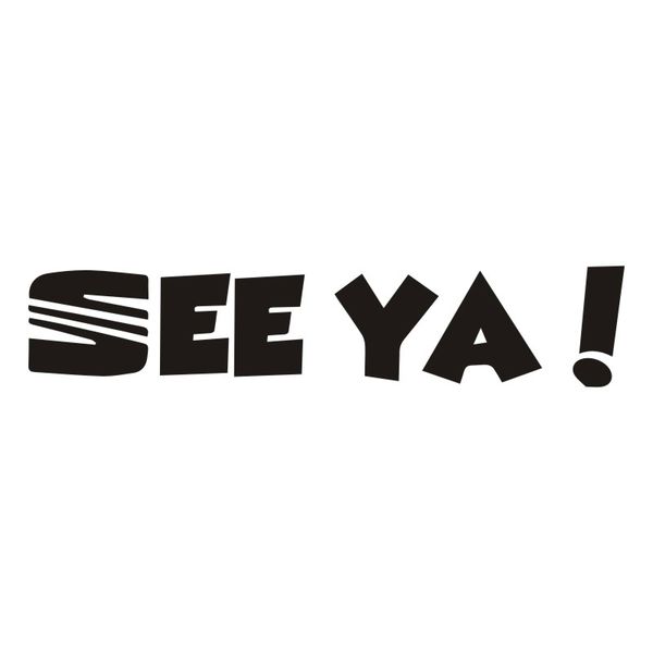 funny see ya seat jdm car sticker automobiles motorcycles exterior accessories vinyl decals for honda lada bmw audi,20cm*4cm
funny see ya seat jdm car sticker automobiles motorcycles exterior accessories vinyl decals for honda lada bmw audi,20cm*4cm