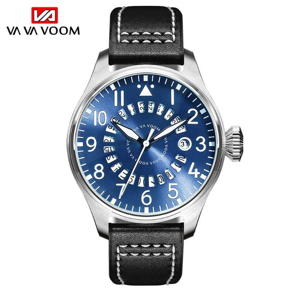 wristwatches vava voom mens sports watches men quartz digital clock male fashion leather waterproof military wrist watch, Slivery;brown
wristwatches vava voom mens sports watches men quartz digital clock male fashion leather waterproof military wrist watch, Slivery;brown