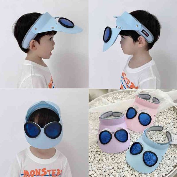 1-6t kids summer sunhats child peaked visor hat cap with glasses folding outdoor breathable sunprotection hat for boys girls 210713, Yellow
1-6t kids summer sunhats child peaked visor hat cap with glasses folding outdoor breathable sunprotection hat for boys girls 210713, Yellow