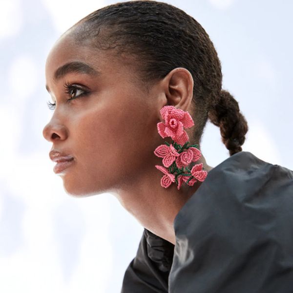 dangle chandelier des boucles d'oreilles hand-made rice beads earrings european and american big fashion personality ear jewelry, Silver
dangle chandelier des boucles d'oreilles hand-made rice beads earrings european and american big fashion personality ear jewelry, Silver