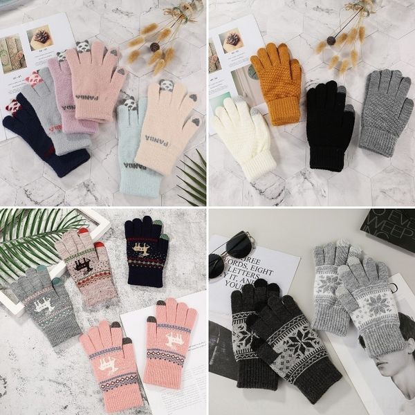 3ngh female winter plush mittens warm flip cartoon cute touch screen open fingered riding half warm and glovesfingered fingerless gloves, Blue;gray
3ngh female winter plush mittens warm flip cartoon cute touch screen open fingered riding half warm and glovesfingered fingerless gloves, Blue;gray