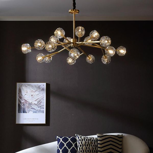 pendant lamps all copper light luxury living room simple modern crystal lighting restaurant molecular atmosphere nordic lightslx112101
pendant lamps all copper light luxury living room simple modern crystal lighting restaurant molecular atmosphere nordic lightslx112101