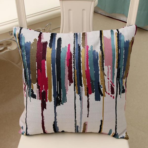 pillow case color striped jacquard sofa bed modern minimalist style cover for sitting cushions home decorative
pillow case color striped jacquard sofa bed modern minimalist style cover for sitting cushions home decorative
