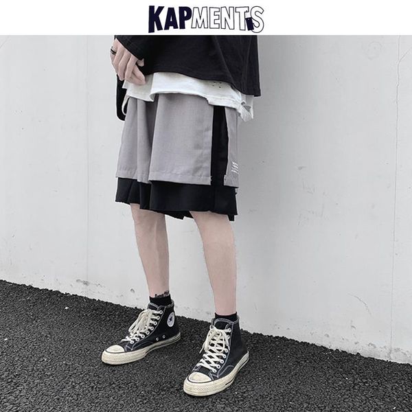 men solid two pieces shorts 2021 summer mens harajuku sweat male korean streetwear fashions joggers sweatpants men's, White;black
men solid two pieces shorts 2021 summer mens harajuku sweat male korean streetwear fashions joggers sweatpants men's, White;black