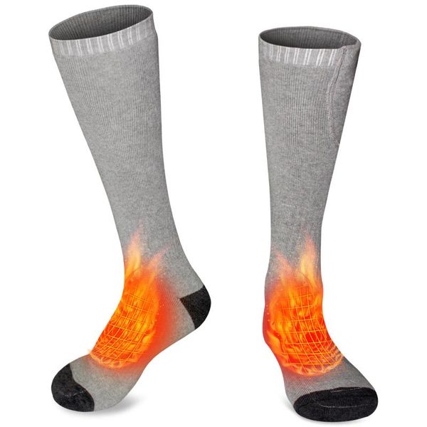 sports socks electric heated with 3.7v rechargeable battery kit for winter outdoor sport skiing hiking fishing climbing, Black
sports socks electric heated with 3.7v rechargeable battery kit for winter outdoor sport skiing hiking fishing climbing, Black