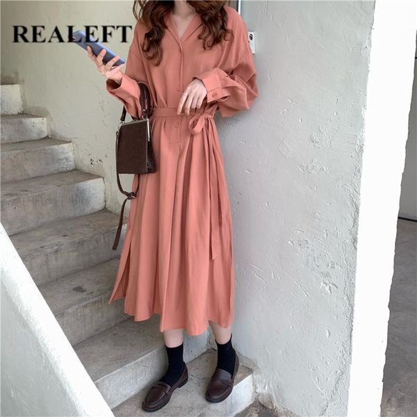 casual dresses realeft 2021 v-neck women's shirt dress vintage office ladies natural waist long sleeve loose midi female, Black;gray
casual dresses realeft 2021 v-neck women's shirt dress vintage office ladies natural waist long sleeve loose midi female, Black;gray