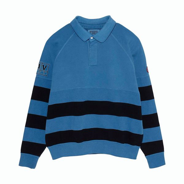 1:1 Version 2021 Turn-Down Collar Sweatshirts Women STRIPED COLLARED SWEAT Cavempt C.E Men Oversized Tops Pullovers, Black
1:1 Version 2021 Turn-Down Collar Sweatshirts Women STRIPED COLLARED SWEAT Cavempt C.E Men Oversized Tops Pullovers, Black