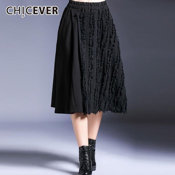skirts chicever autumn winter patchwork knitted for women elastic waist loose black big sizes midi female fashion tide
skirts chicever autumn winter patchwork knitted for women elastic waist loose black big sizes midi female fashion tide