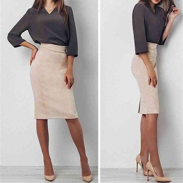 beige color suede midi women skirt pencil fashion elastic high waist office lady bodycon skirts saias, Black
beige color suede midi women skirt pencil fashion elastic high waist office lady bodycon skirts saias, Black